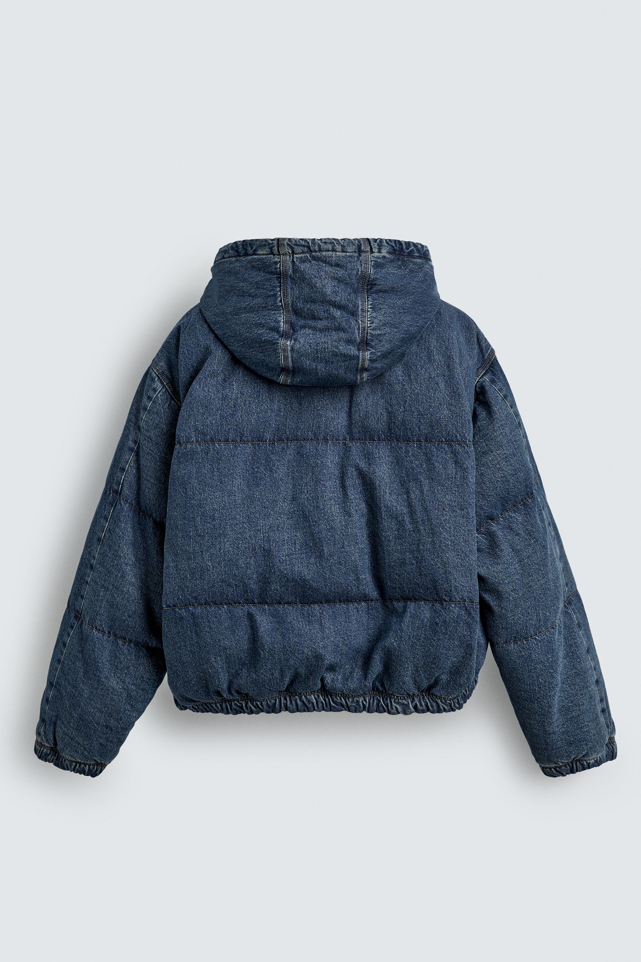 VESTE EN DENIM MATELASSÉE